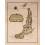 1764 antique Maritime map Juan Fernandes Island Chile by Bellin 