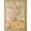 UPPER RHINE FRANCE GERMAN SWISS OLD MAP BY MALLET 1683