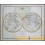 Mappe-Monde ou Description du Globe-Terrestre antique map Delamarche 1783 