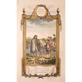Argentina Chili women Commodore Byron print Moore 1780