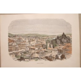 Tiflis, Tbilisi, Georgia, Fine antique print 1880