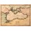 Black Sea map Turkey Ukraine Bulgaria de Fer 1714