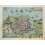 Oostende Belgium antique map cartographer Jacob v Deventer 1613
