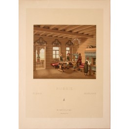 RUSSIA, COSTUME 1860 print Firmin Didot et Cie