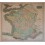 1814 Große antiken Karte Frankreich von Thomson.