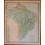  1828 Antique map Brazil and Paraguay, Guiana’s Uruguay By Sid Hall