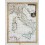 ANTIQUE MAP ITALY L’ITALIE ATLAS NOUVEAU PORTATIF LE ROUGE 1743