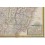 Brazil Empire Rio de Janeiro original historical old map Heck 1842