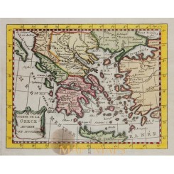 Greece and surrounding countries Claude Buffier 1769