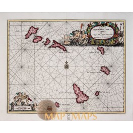 Ancienne Gaule Old map by Allain Manesson Mallet 1683