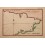 Corsica Island Valinco Gulf old map Roux 1764