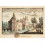 Dutch Castle Prints Lot of 4 antique prints Rademaker 1730
