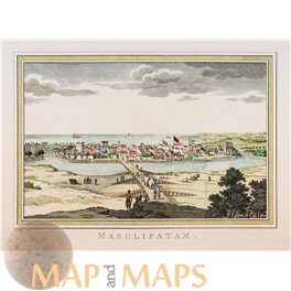 India Masulipatam on the East-India Coasts Bellin 1752