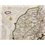 Tabula Comitatus Frisiae Antique map Friesland Frederick de Wit 1655