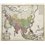 Charte von Asien Historic map of Asia Homann/ Güssefeld 1793.