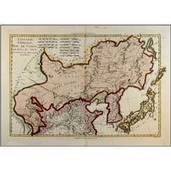 Tartarie Chinoice Roy de Coree et Isles du Japon Bonne 1771