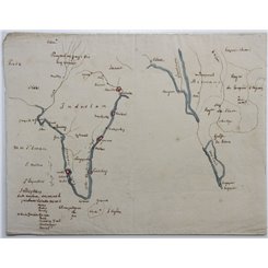 Asia map Shows Siam Malaysia India Ceylon 18th century.