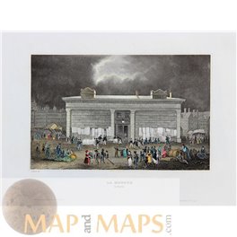 Paris Prints La morgue France | Old Mapandmaps prints by Meyer 1850