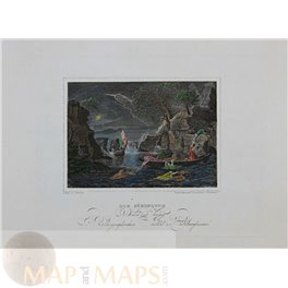 The Deluge Fine art print v. Pommel/Tenier. 1848