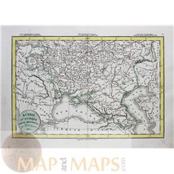 Russian maps, European Russia by Delamarche 1833
