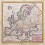 Europe antique map by Vaugondy 1750