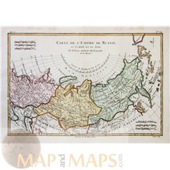 Carte de L'Empire de Russie en Europe et en Asie - MAPandMAPs