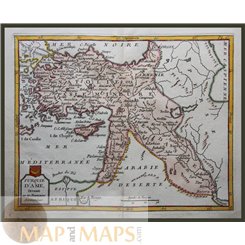 Turkey/Cyprus/Natolie map in Asia, De La Porte 1786 
