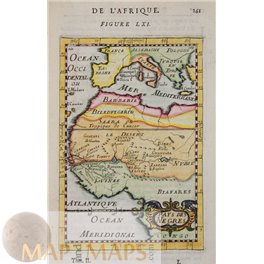 Abyssinian Empire Allain Manesson Mallet 1683