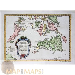 PHILIPPINES, CARTE DES PHILIPPINES, EAST INDIES, ANTIQUE MAP BELLIN 1752 