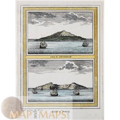 Amsterdam & St. Paul Islands Indian Ocean Bellin 1753