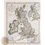 The British island, Kingdom of William I. Spruner map 1846