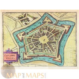 Belgium Fortified Towns, Philippe Ville, Guicciardini 1616