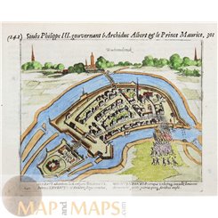 Belagerung von Wachtendonk, Moritz von Oranien. Baudart 1622