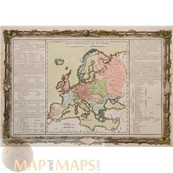  Europe antique atlas map Buy de Mornas/Desnos 1761
