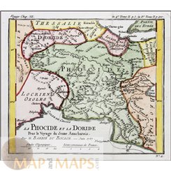 Phocis Ancient Greece Phocide et la Doride by Barbie 1787