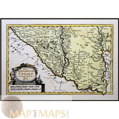SOUTH WESTERN HUNGARY, ANTIQUE MAP BY VON REILLY 1791