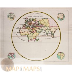 Old World map, Le Monde Connu des Anciens Anville 1738