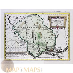 Ukraine Yedisan ,Old Map Otschakowische Tartarey Von Reilly 1791