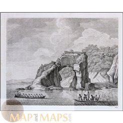 Cook voyages Tolaga Bay New Zealand Fortified village Hippah Eppah Cook 1774