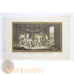 Indians of Panama Marriage by Byron print Moore 1780