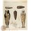 Mummies of Ancient Egypt, old antique print, Bertuchs 1800.