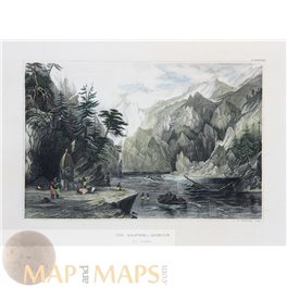 India prints The source of the Ganges Himalayas Meyer 1852
