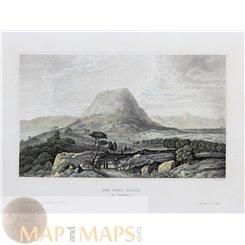 Rio Lajas Rivermouth Costa Rica Old print Meyer 1850