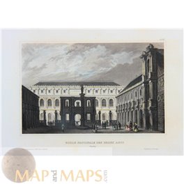 Paris Ecole Nationale des Beaux Arts | Mapandmaps prints by Meyer 1850