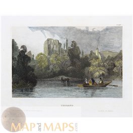 Germany early prints, Tharandt Saxony, Joseph Meyer 1839