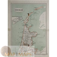 ANTIQUE MAP CAMEROON AFRICA GERMAN COLONY KAMERUN MEYERS 1905.
