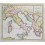 Italia Sicily Sardinia Corcica Old antique map by Vaugondy 1750