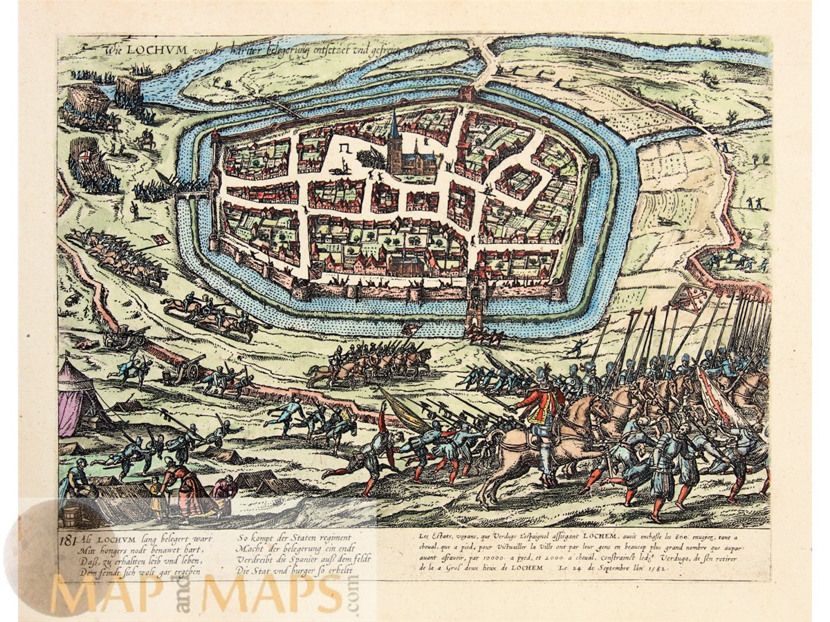 Lochem Wie Lochum von der hartter belegerung entsetzet und gefreiet wirdt.
