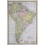 AMERICA SOUTH CHILI BRAZIL PEROU OLD MAP BY BONNE 1780