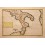 South Italy Sicily antique map Cellarius 1796